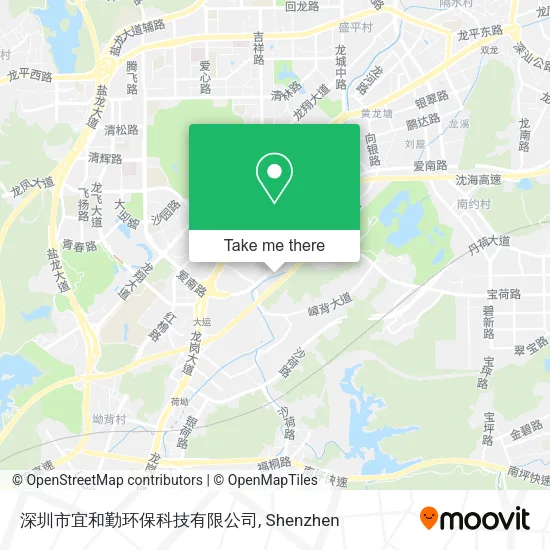 深圳市宜和勤环保科技有限公司 map