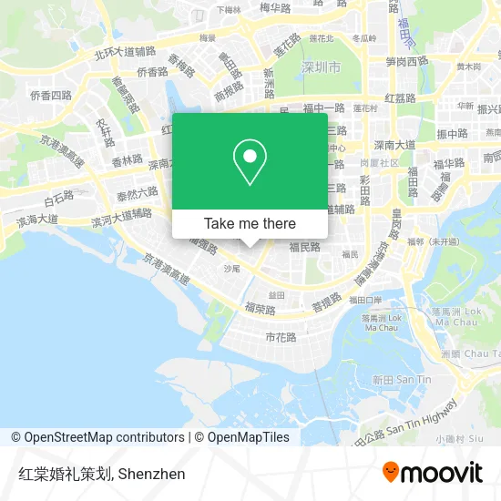 红棠婚礼策划 map