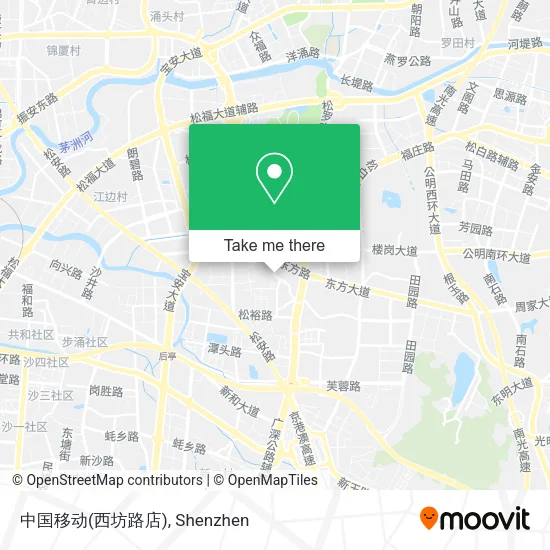 中国移动(西坊路店) map