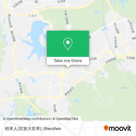 稻草人(宏发大世界) map