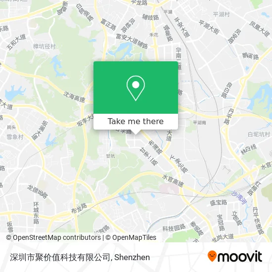 深圳市聚价值科技有限公司 map