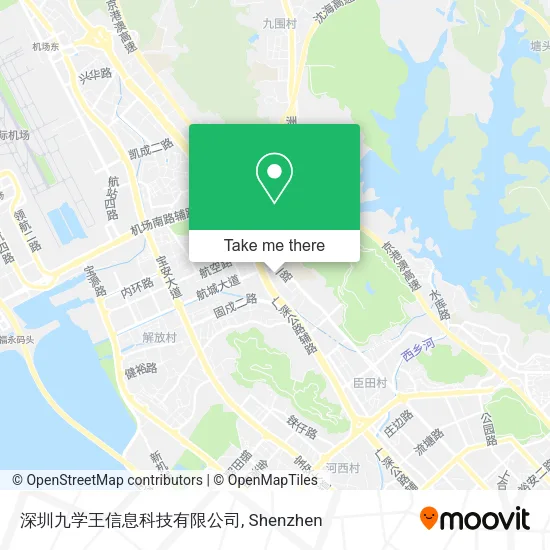 深圳九学王信息科技有限公司 map
