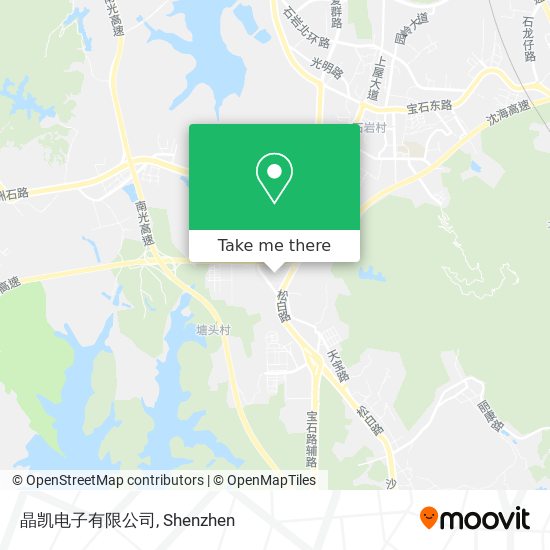 晶凯电子有限公司 map