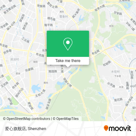 爱心旗舰店 map