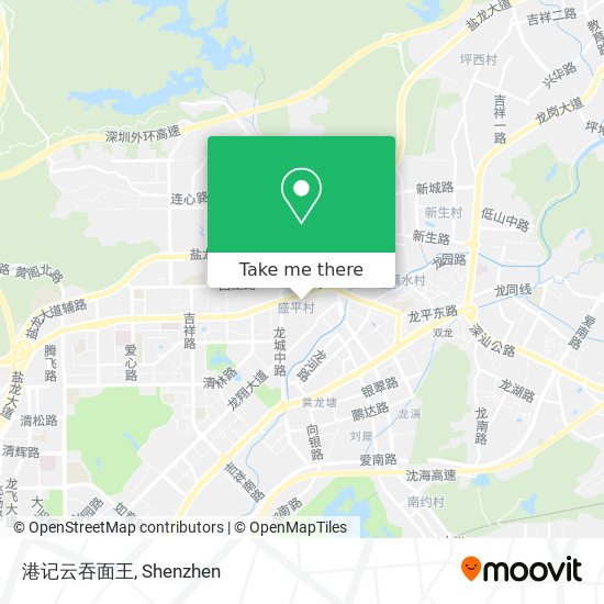 港记云吞面王 map
