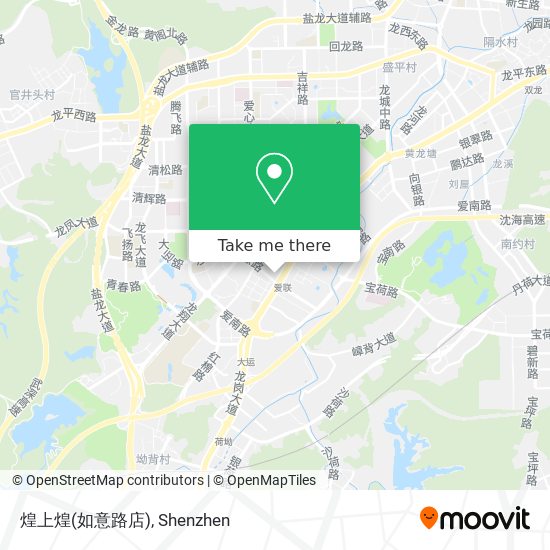 煌上煌(如意路店) map