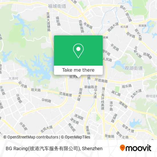 BG Racing(彼港汽车服务有限公司) map