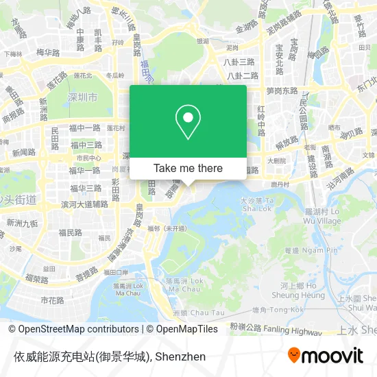 依威能源充电站(御景华城) map
