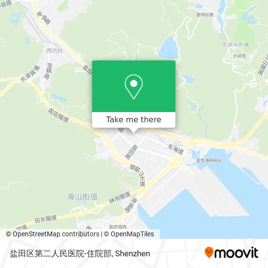 盐田区第二人民医院-住院部 map