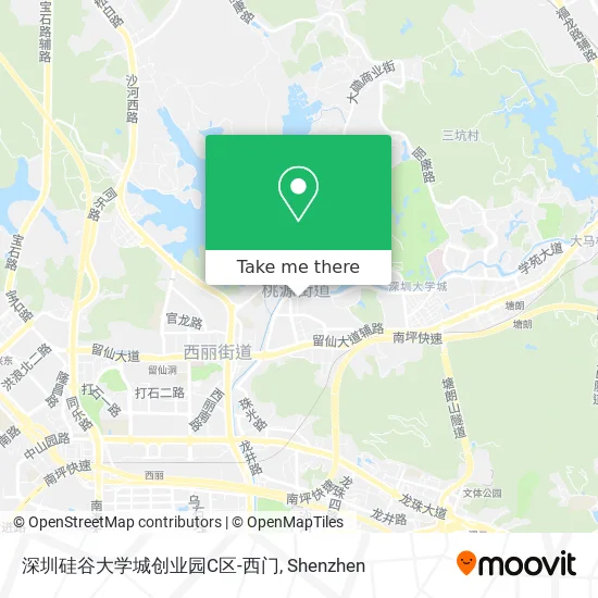 深圳硅谷大学城创业园C区-西门 map