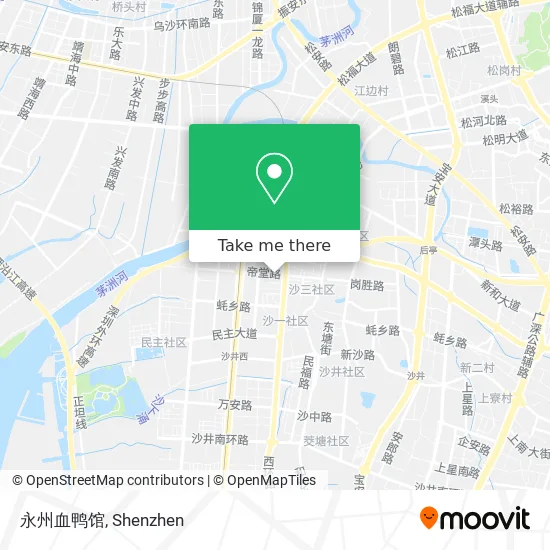 永州血鸭馆 map