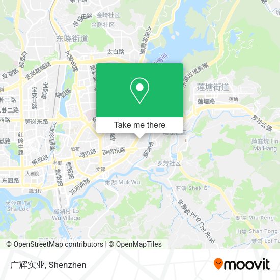 广辉实业 map