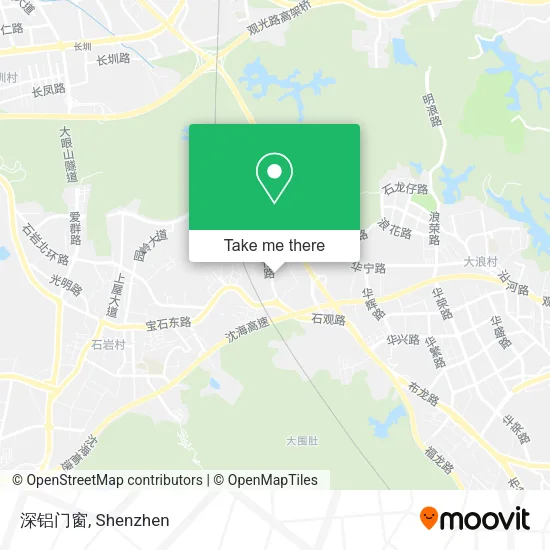 深铝门窗 map