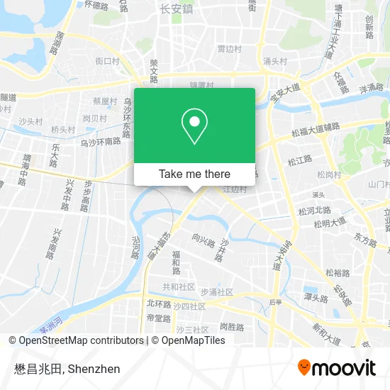 懋昌兆田 map
