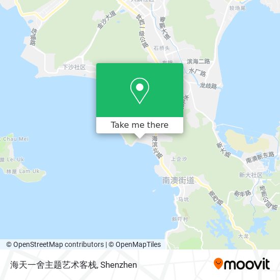 海天一舍主题艺术客栈 map