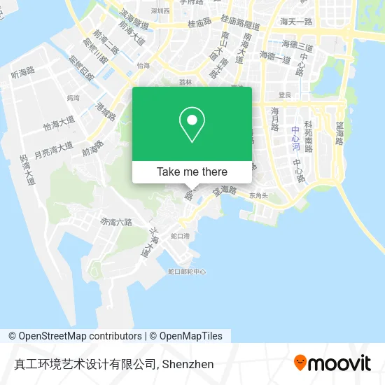 真工环境艺术设计有限公司 map