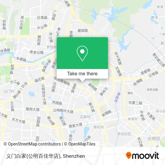 义门白家(公明百佳华店) map