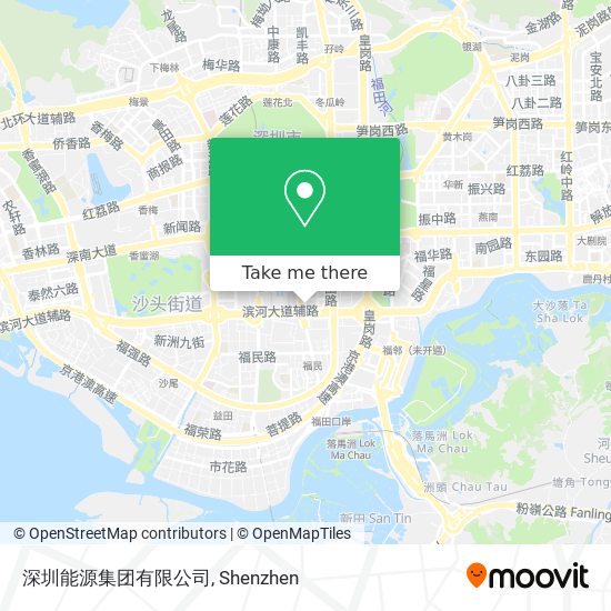 深圳能源集团有限公司 map