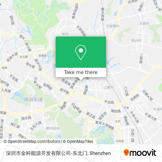 深圳市金科能源开发有限公司-东北门 map