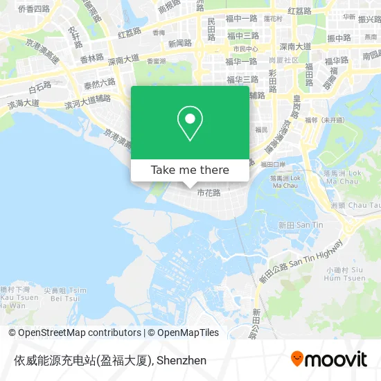 依威能源充电站(盈福大厦) map