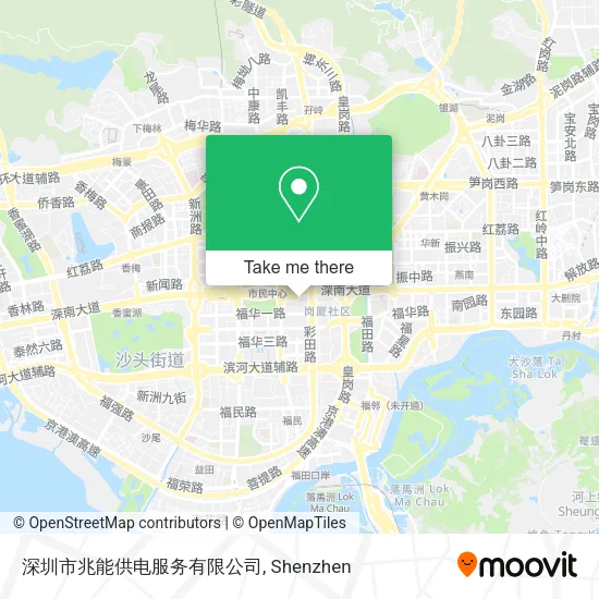 深圳市兆能供电服务有限公司 map