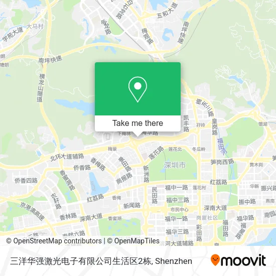 三洋华强激光电子有限公司生活区2栋 map