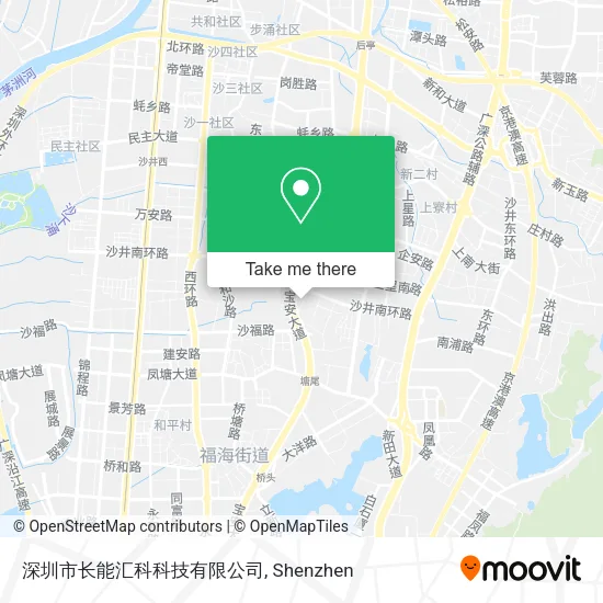 深圳市长能汇科科技有限公司 map