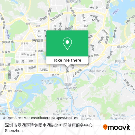 深圳市罗湖医院集团南湖街道社区健康服务中心 map
