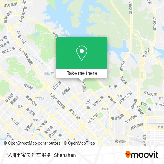 深圳市宝良汽车服务 map