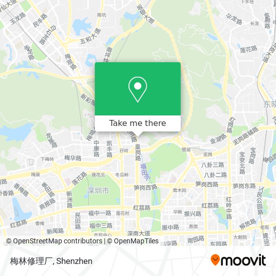 梅林修理厂 map