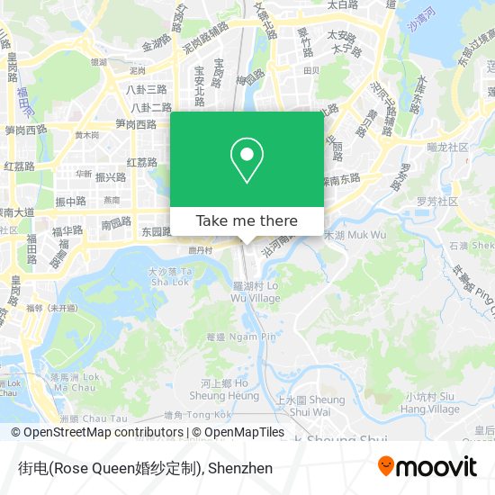 街电(Rose Queen婚纱定制) map