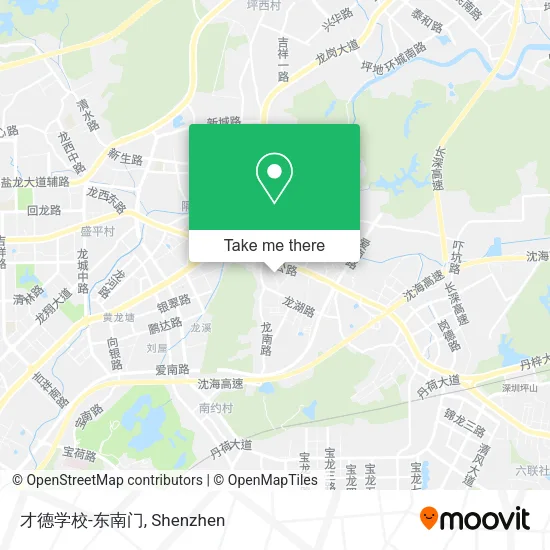 才德学校-东南门 map