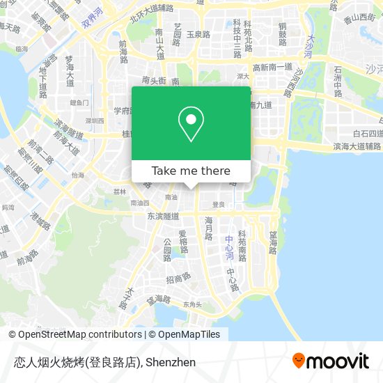 恋人烟火烧烤(登良路店) map