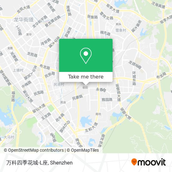 万科四季花城-L座 map