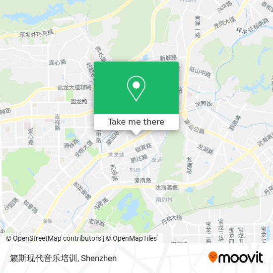 籁斯现代音乐培训 map