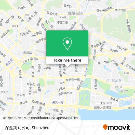 深蓝跳动公司 map