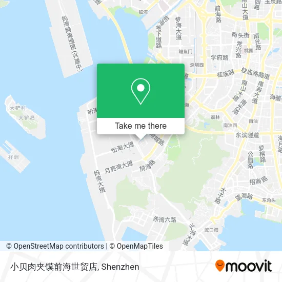 小贝肉夹馍前海世贸店 map
