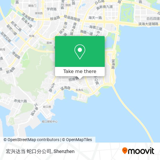 宏兴达当 蛇口分公司 map