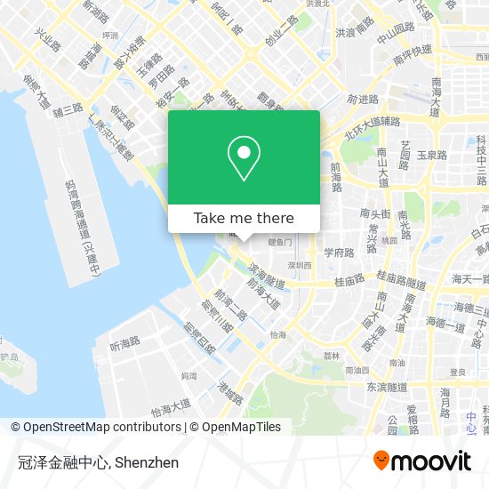冠泽金融中心 map