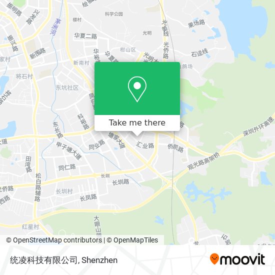 统凌科技有限公司 map