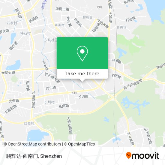 鹏辉达-西南门 map