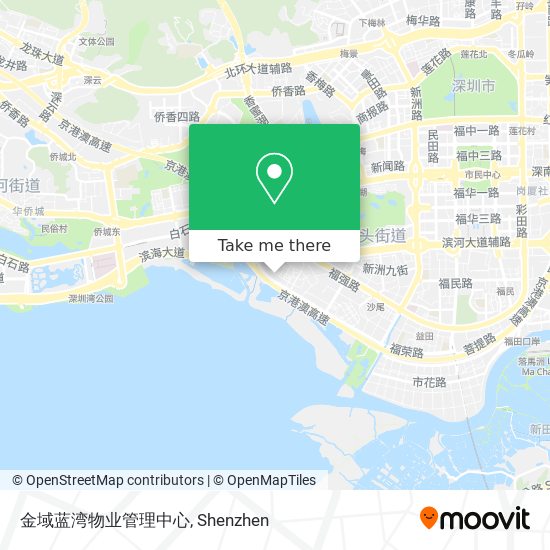 金域蓝湾物业管理中心 map