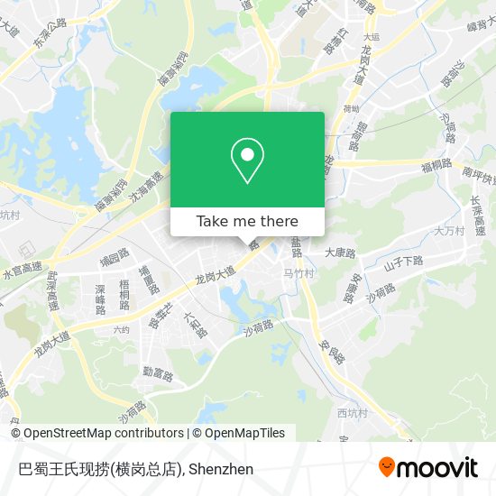 巴蜀王氏现捞(横岗总店) map