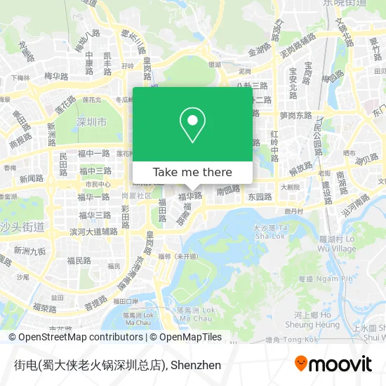 街电(蜀大侠老火锅深圳总店) map
