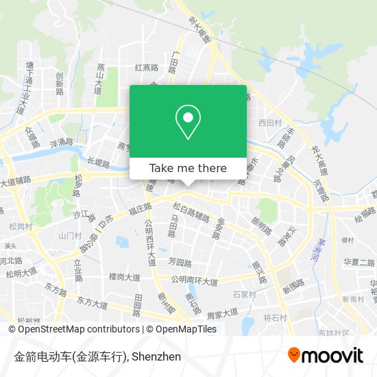 金箭电动车(金源车行) map