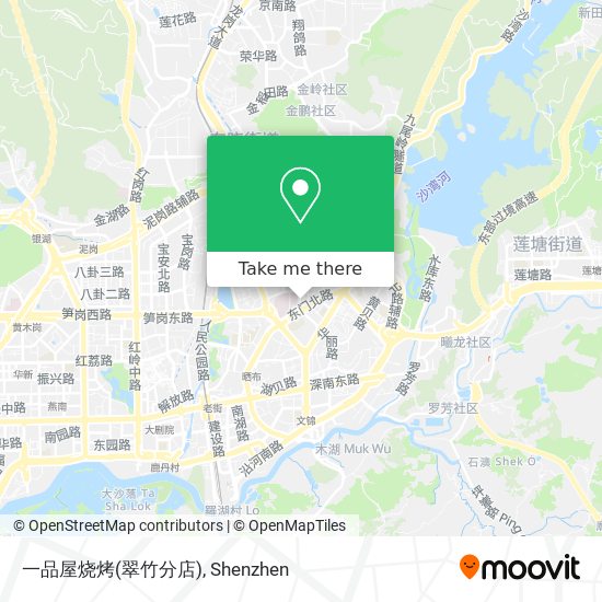 一品屋烧烤(翠竹分店) map