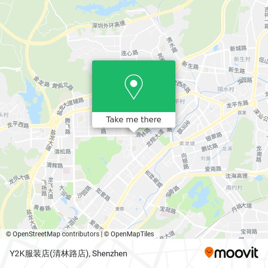 Y2K服装店(清林路店) map