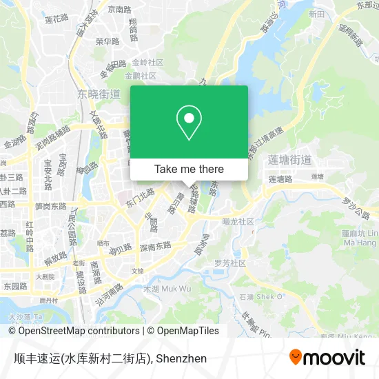 顺丰速运(水库新村二街店) map