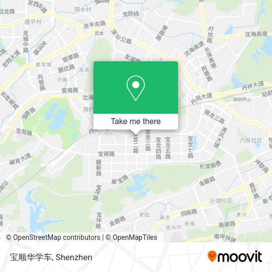 宝顺华学车 map