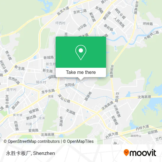 永胜卡板厂 map